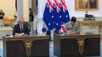 Presiden RI Prabowo Subianto dan PM Australia Anthony Albanese menegaskan komitmen bersama untuk terus memperkuat kemitraan strategis Indonesia dan Australia
