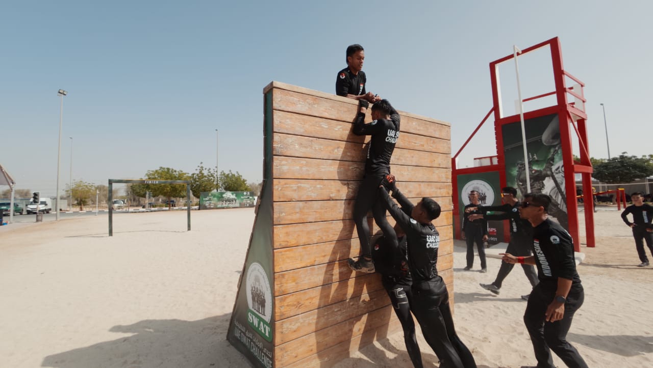Memasuki hari terakhir pelaksanaan UAE SWAT Challenge Dubai 2026, Kontingen Korps Brimob Polri tetap tampil penuh semangat dan percaya diri