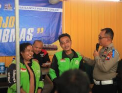 Operasi Keselamatan Semeru 2026, Polres Gresik Ngopi Bareng Driver Ojol Dialog Terbuka 
