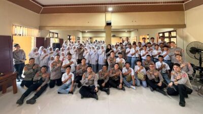 Mahasiswa Sekolah Tinggi Ilmu Kepolisian (STIK) Lemdiklat Polri Angkatan ke-83 melaksanakan misi kemanusiaan melalui program Pengabdian