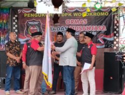 ORMAS MADAS NUSANTARA, Ketua DPD Surabaya : Pengukuhan Ketua DPK Wonokromo Jadi Penguatan Bina Lindung dan Kesejahteraan Warga