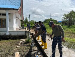 Kodaeral XI Laksanakan Bakti Sosial di Gereja Pentakosta Kosta Papua