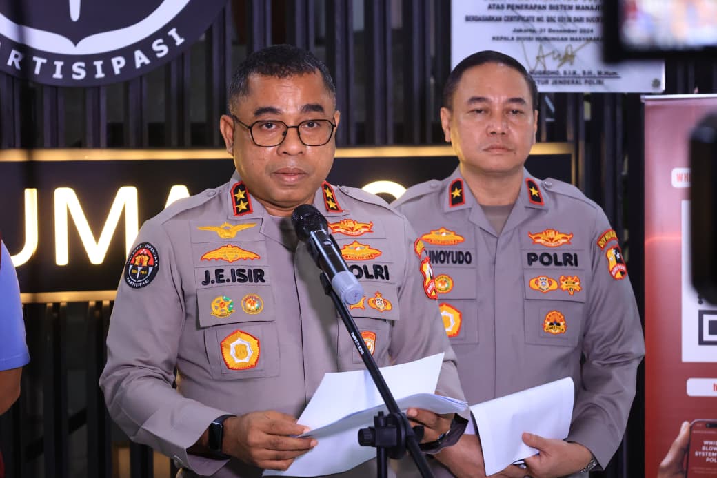 Kepala Divisi Humas Polri, Irjen Pol Jhonny Edison Isir