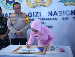 Dukung Penguatan Gizi Nasional, Polres Gresik Resmikan SPPG di Bedilan