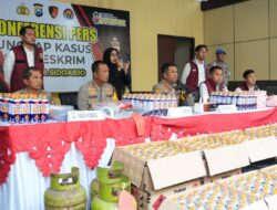 Polisi Bongkar Pengoplosan LPG Subsidi Jadi Gas Portabel di Kepuh Permai Waru