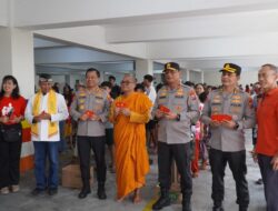 Jogo Jawa Timur,  Kapolda Jatim Tinjau Perayaan Imlek di Vihara Buddayana Surabaya