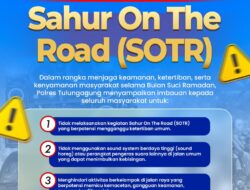 Polres Tulungagung Melarang SOTR Gunakan Sound Horeg Selama Ramadhan