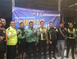 Polresta Sidoarjo Gelar SOTR Bersama Komunitas Ojol Perkuat Sinergitas 