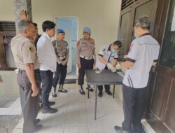 Mendadak! Polres Madiun Gelar Test Urine PJU dan Kapolsek, Wujudkan Zero Narkoba