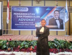 Luar Biasa, Iwan Sanusi Jurnalis dan Alumni Ponpes Nurul Karomah Resmi Dilantik Sebagai Advokat Muda
