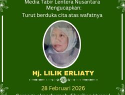 Duka Mendalam, Hj Lilik Erliaty Ibu dari Bagus Prihatin Pemred Tabirlenteranusantara Tutup Usia