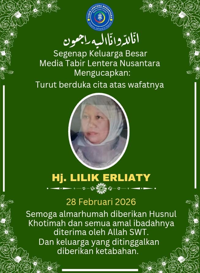 Ibunda tercinta, Hj Lilik Erliaty, tutup usia