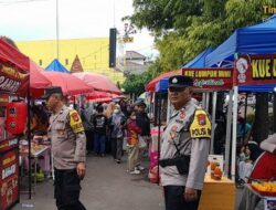 Polres Ngawi Patroli Pasar Pastikan Harga dan Stok Bapokting Aman