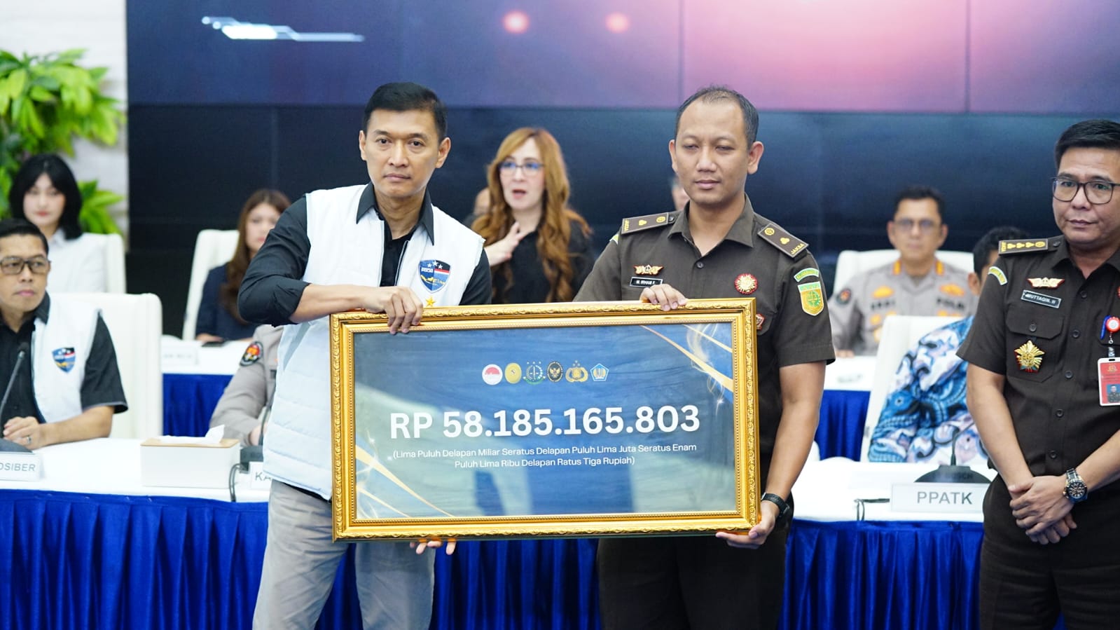 Direktorat Tindak Pidana Siber Bareskrim Polri eksekusi harta kekayaan hasil TPPU berasal dari aktivitas perjudian online