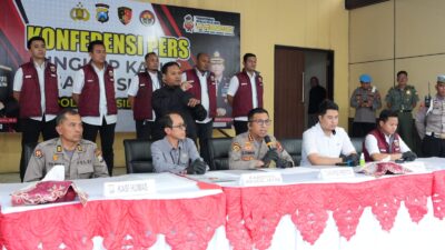 Kapolresta Sidoarjo Kombes. Pol. Christian Tobing