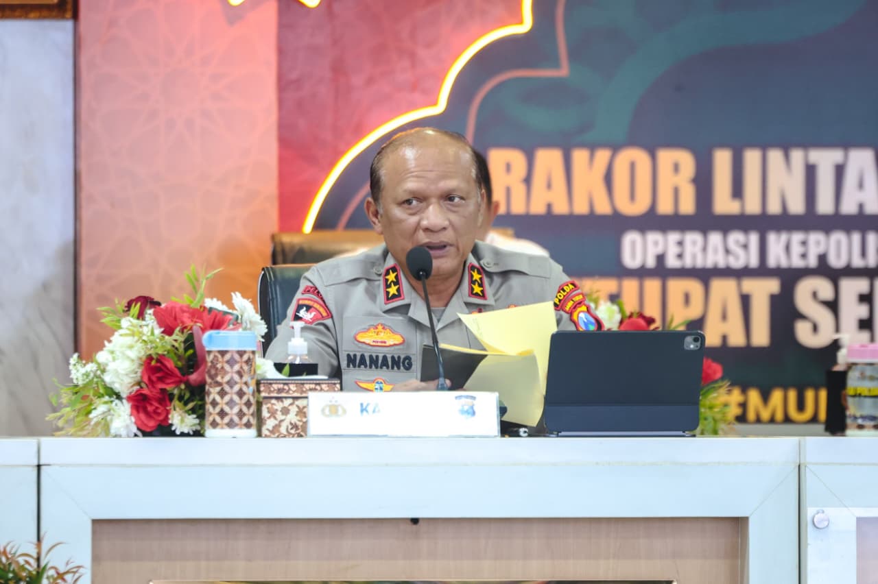 Kapolda Jawa Timur Irjen Pol Drs. Nanang Avianto, M.Si