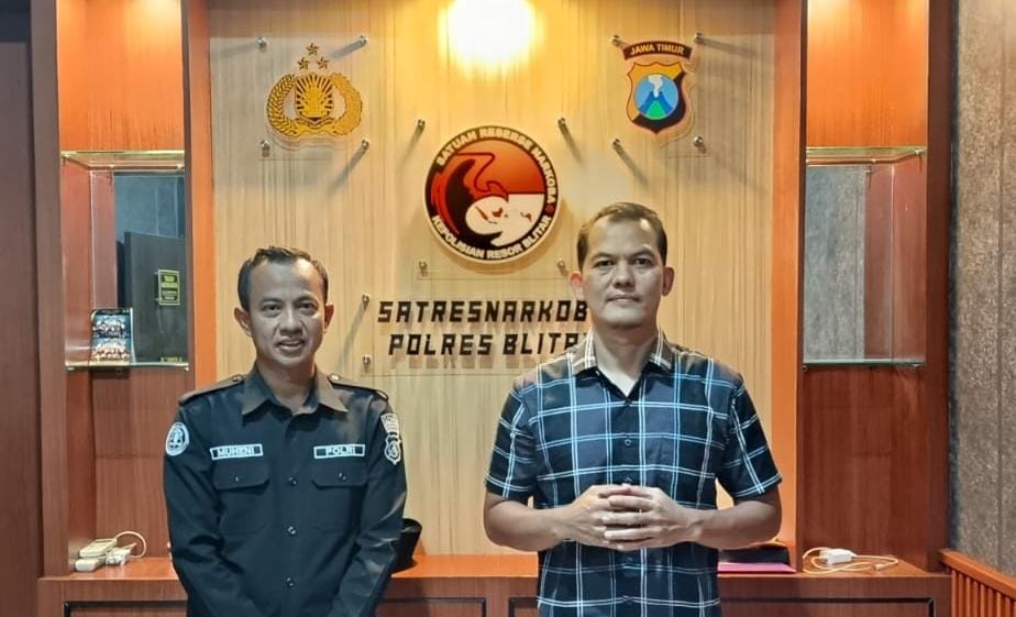 Kasatresnarkoba Polres Blitar AKP Yussi Purwanto, S.H