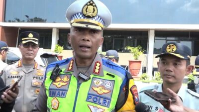 Direktur Lalu Lintas Polda Jatim, Kombes Pol Iwan Saktiadi