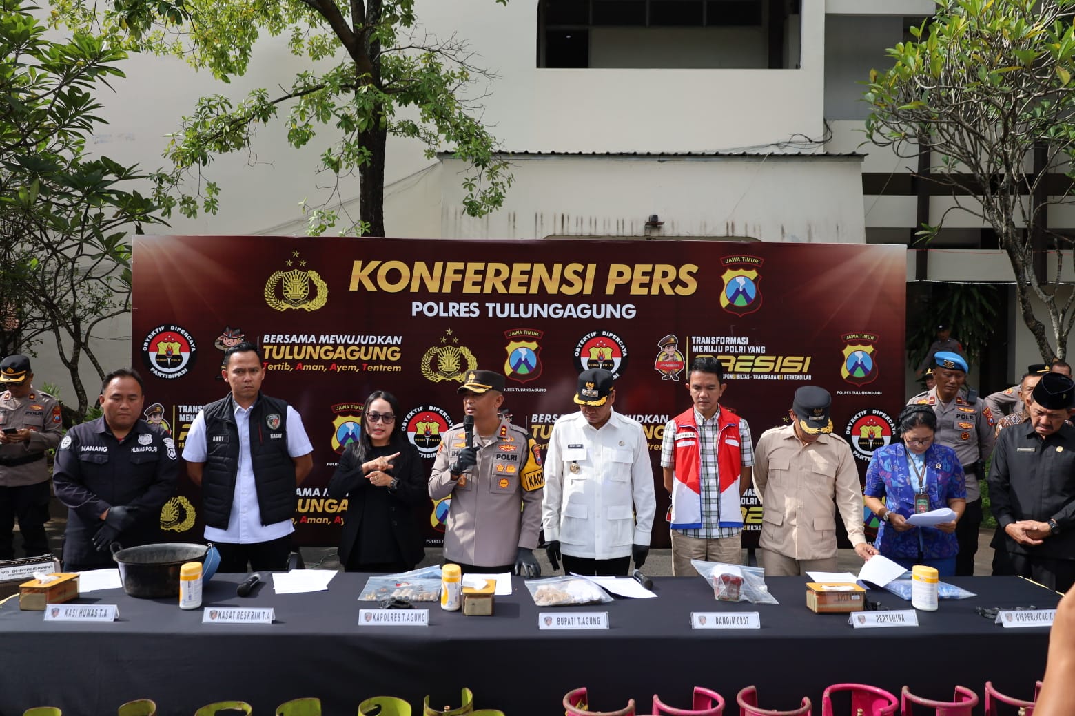 Kapolres Tulungagung AKBP Dr. Ihram Kustarto