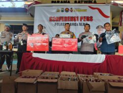 Polres Bangkalan Ungkap 19 Kasus dalam Operasi Pekat Semeru 2026, 24 Tersangka Diamankan