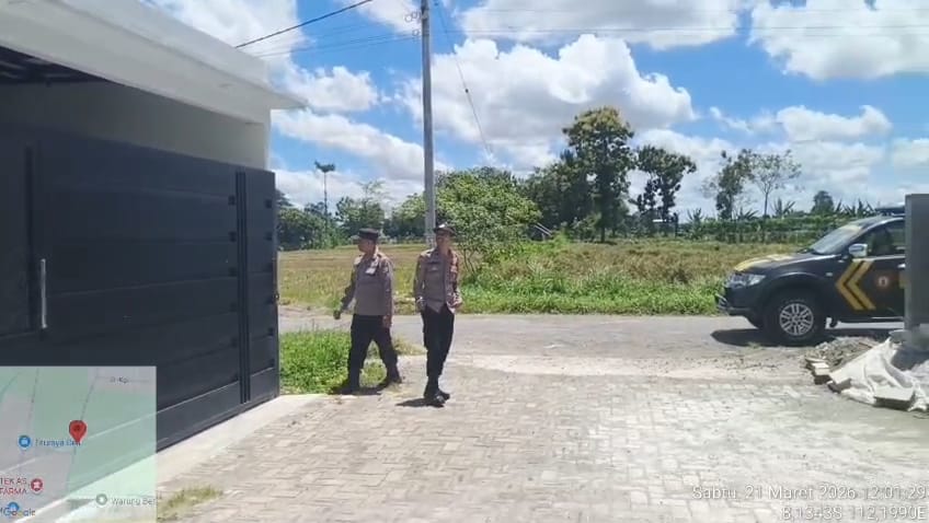 Polres Blitar meningkatkan kegiatan patroli di wilayah pemukiman penduduk, khususnya rumah-rumah yang ditinggal mudik