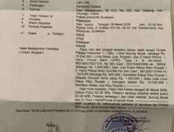 Pimred Kalibernews Jatim Jadi Korban Pencurian di Wonocolo, Kerugian Rp19 Juta