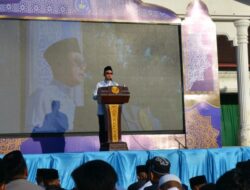 Walikota dan Wakil Walikota Langsa Shalat Idul Fitri Bersama Ribuan Warga