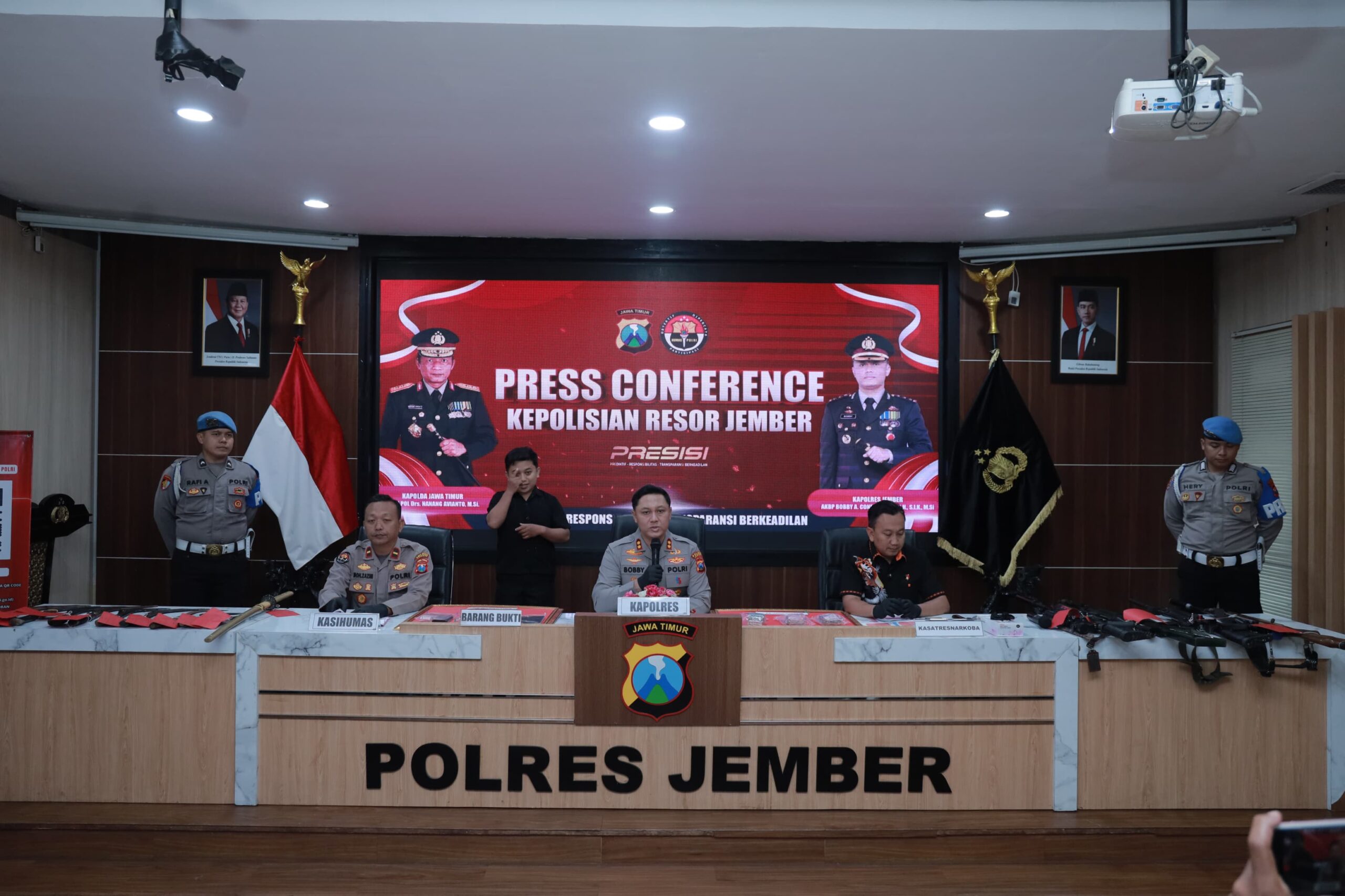 Kapolres Jember AKBP Bobby A. Condroputra