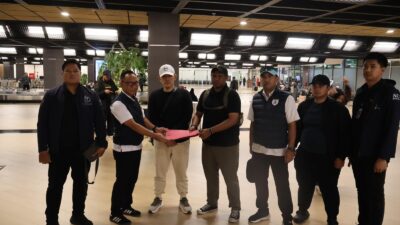 Tim Set NCB Interpol Divhubinter Polri berhasil menangkap buronan kasus tindak pidana narkotika berinisial AFT di wilayah Penang, Malaysia
