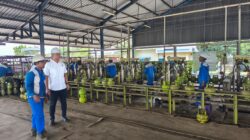 Satreskrim Polres Jombang melalui Unit Tindak Pidana Tertentu (Tipidter) melaksanakan pengecekan langsung ke Stasiun Pengisian Bulk Elpiji (SPBE).