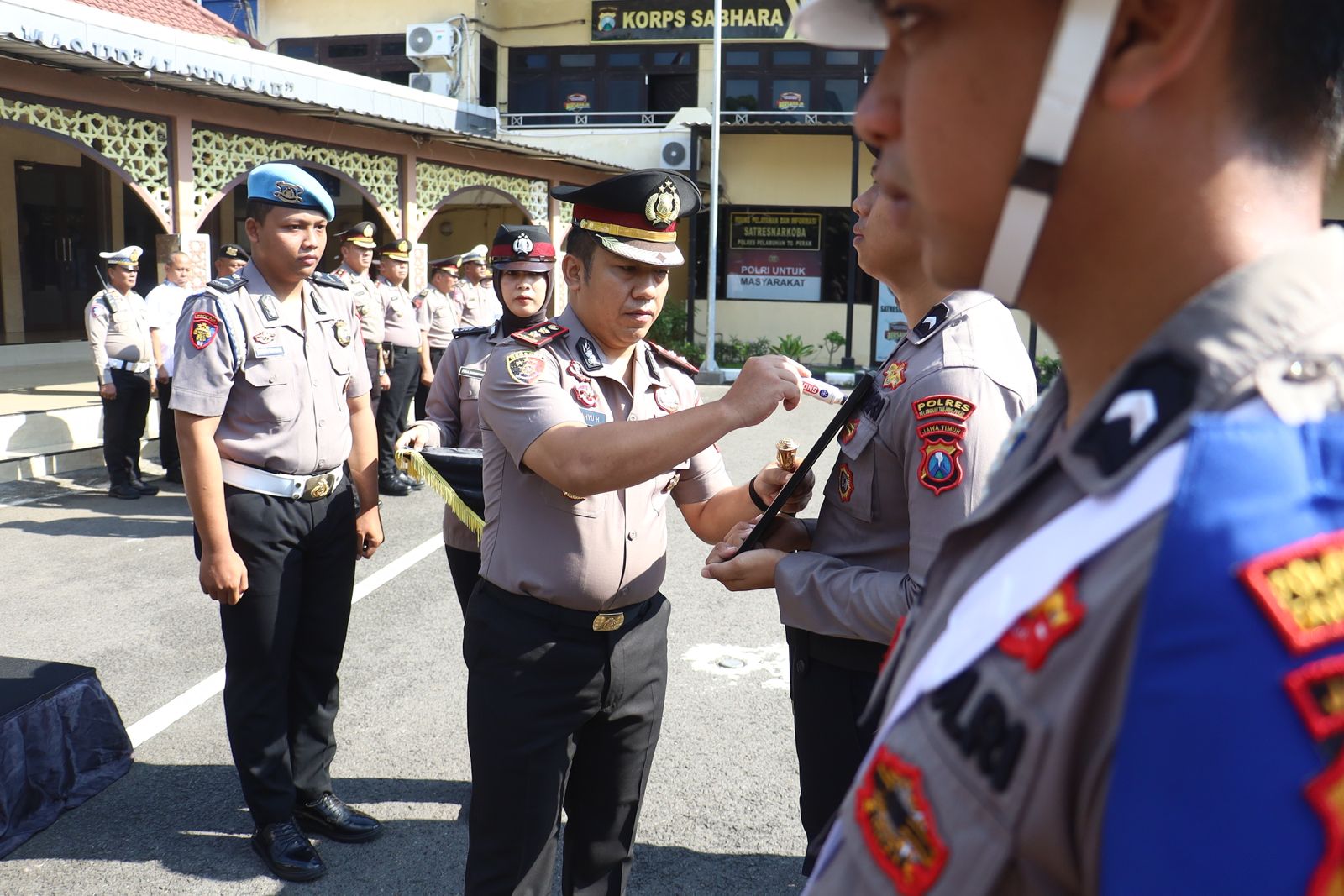 Kapolres Pelabuhan Tanjung Perak, AKBP Wahyu Hidayat