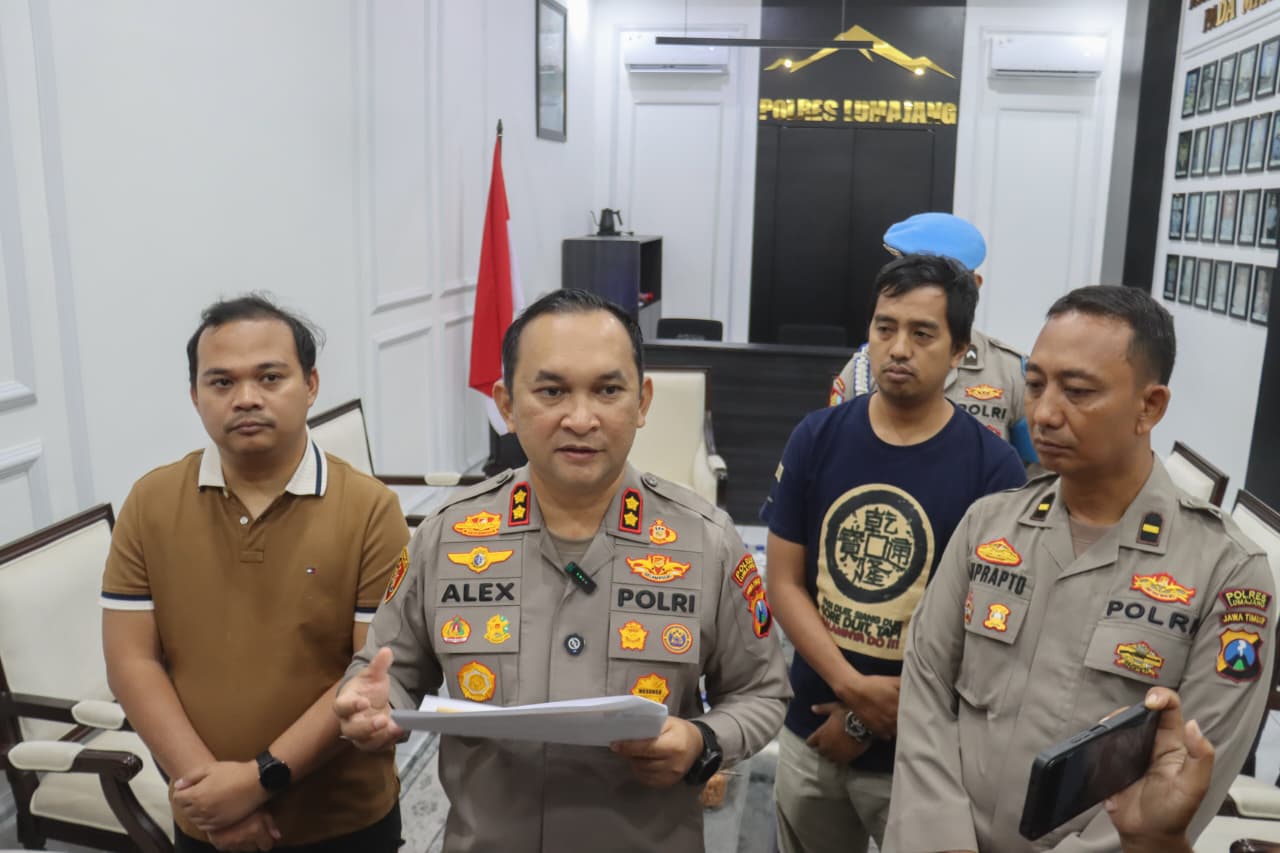 Kapolres Lumajang, AKBP Alex Sandy Siregar