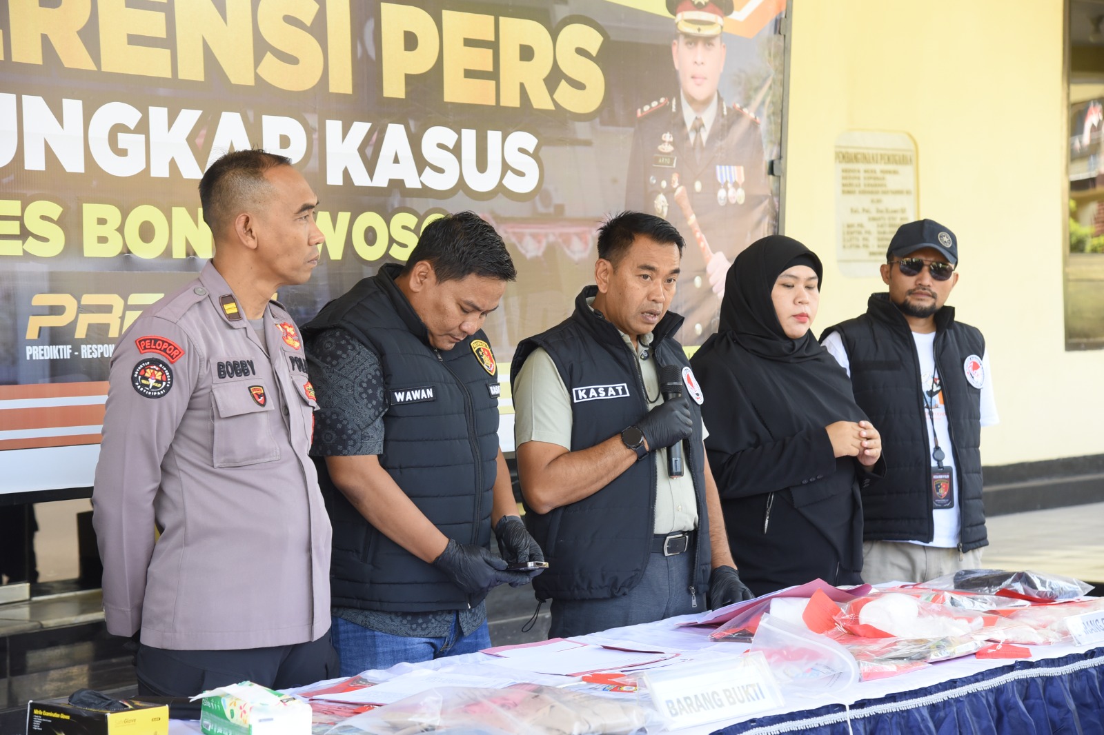 Kepala Satuan Reserse Narkoba Polres Bondowoso, AKP Deky Julkarnain