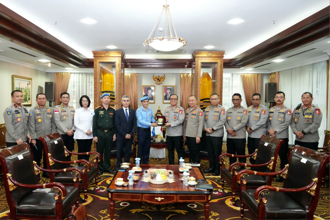 Wakapolri Komjen Pol Prof. Dr. Dedi Prasetyo menegaskan komitmennya dalam memperkuat kerja sama berkelanjutan dengan Perserikatan Bangsa-Bangsa (PBB)