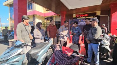 Polres Probolinggo Temukan dan Serahkan Motor yang Hilang Korban Curanmor