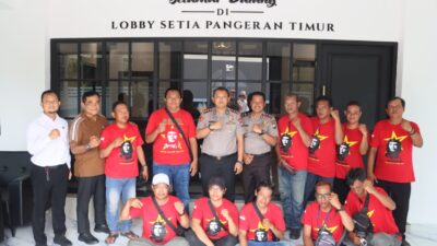 May Day 2026, Kapolres Madiun Kota AKBP Wiwin Junianto, S.I.K., mempererat sinergi dengan elemen buruh melalui kegiatan silaturahmi bersama SBMR
