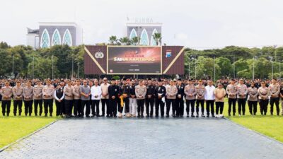 Polda Jatim Gelar Apel Besar Sabuk Kamtibmas
