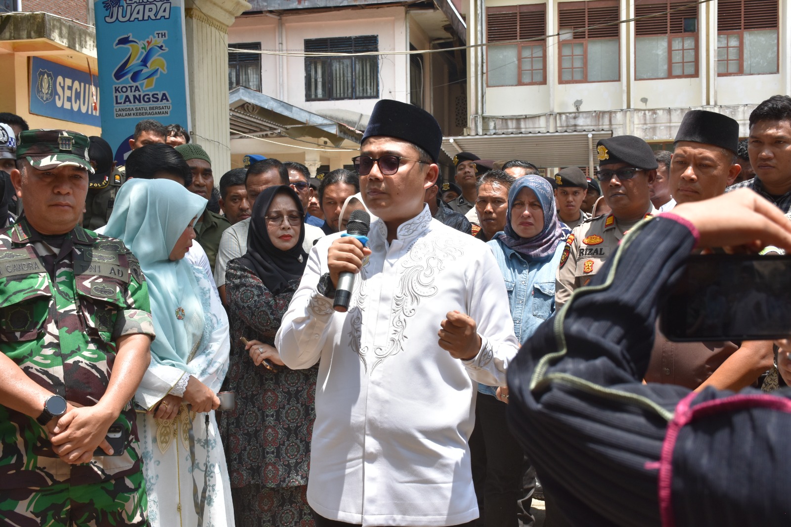 Walikota Langsa Jeffry Sentana S Putra SE