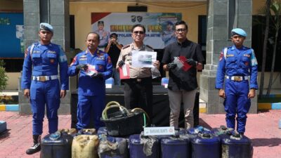 Direktur Polairud Polda Jatim, Kombes Pol Arman Asmara Syarifuddin