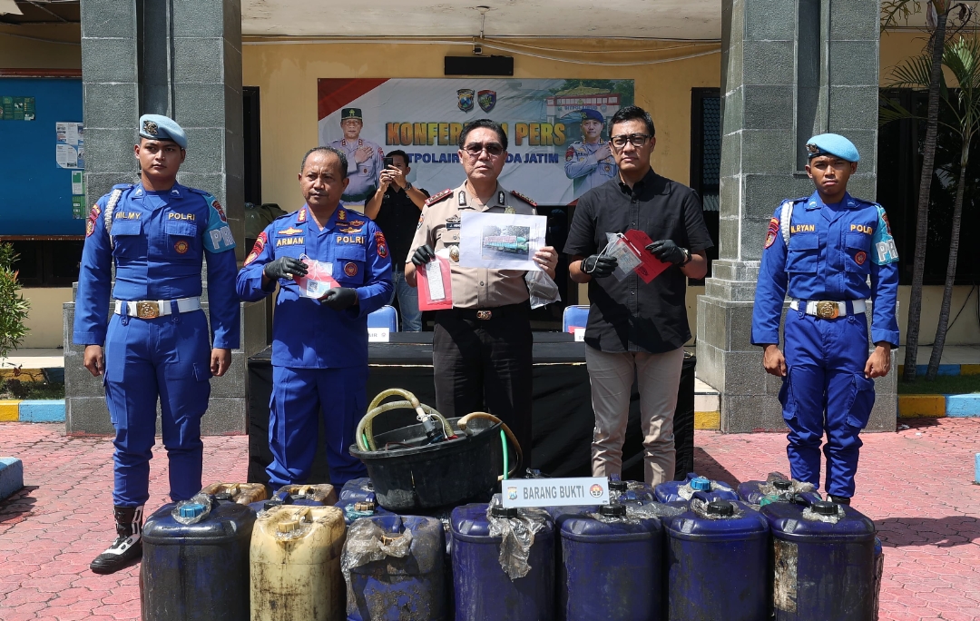 Direktur Polairud Polda Jatim, Kombes Pol Arman Asmara Syarifuddin