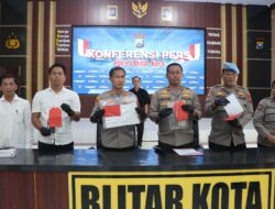 Polres Blitar Kota Amankan Tersangka Penyalahgunaan BBM Bersubsidi