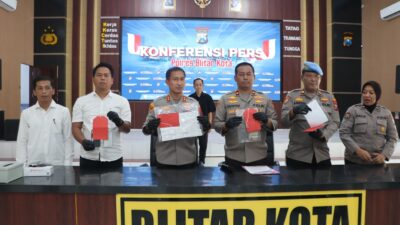 Kapolres Blitar Kota AKBP Kalfaris Triwijaya Lalo
