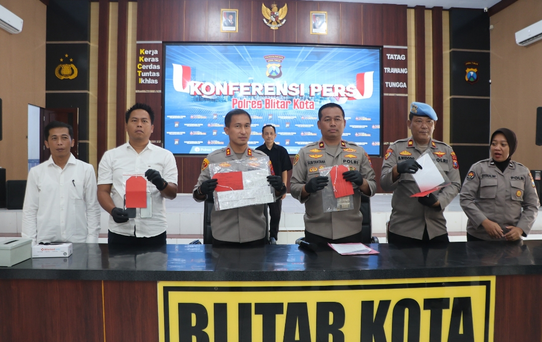 Kapolres Blitar Kota AKBP Kalfaris Triwijaya Lalo