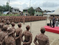 Pemkab Aceh Tamiang Gelar Apel Pelepasan Satgas IPDN, Tandai Berakhirnya Penugasan Tiga Gelombang