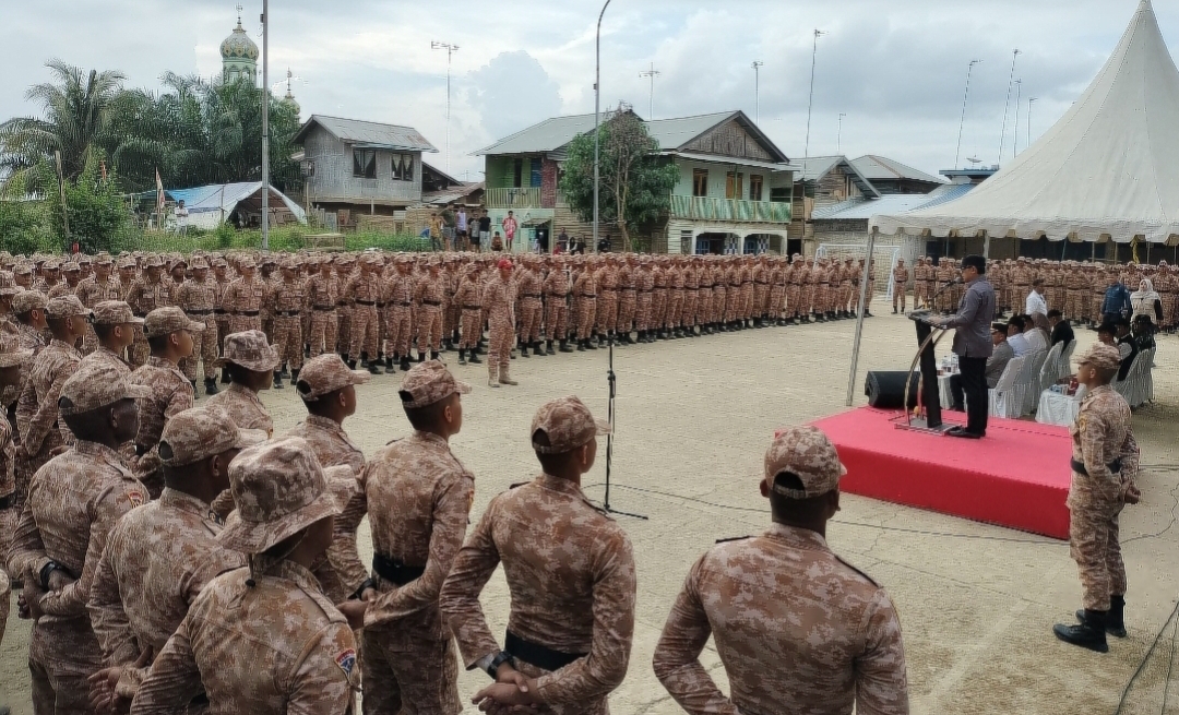 Bupati Aceh Tamiang, Irjen Pol (Purn) Drs. Armia Pahmi MH mendampingi Wakil Menteri Dalam Negeri RI Bima Arya Sugiarto