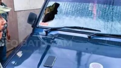 Satreskrim Polres Batu berhasil meringkus seorang pria yang diduga kuat sebagai pelaku aksi pelemparan batu terhadap pengguna jalan di Pujon.