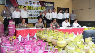 Kapolresta Sidoarjo Kombes. Pol. Christian Tobing