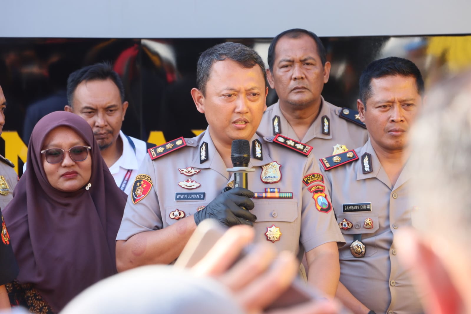 Kapolres Madiun Kota, AKBP Wiwin Junianto