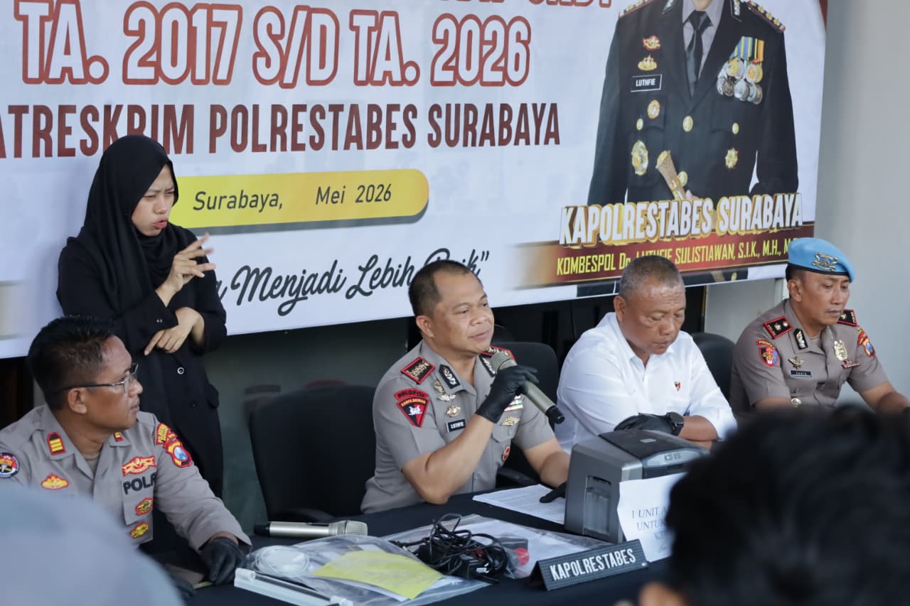 Kapolrestabes Surabaya, Kombes Pol Luthfi Sulistiawan