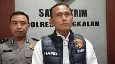 Kasatreskrim Polres Bangkalan AKP Hafid Dian Maulidi